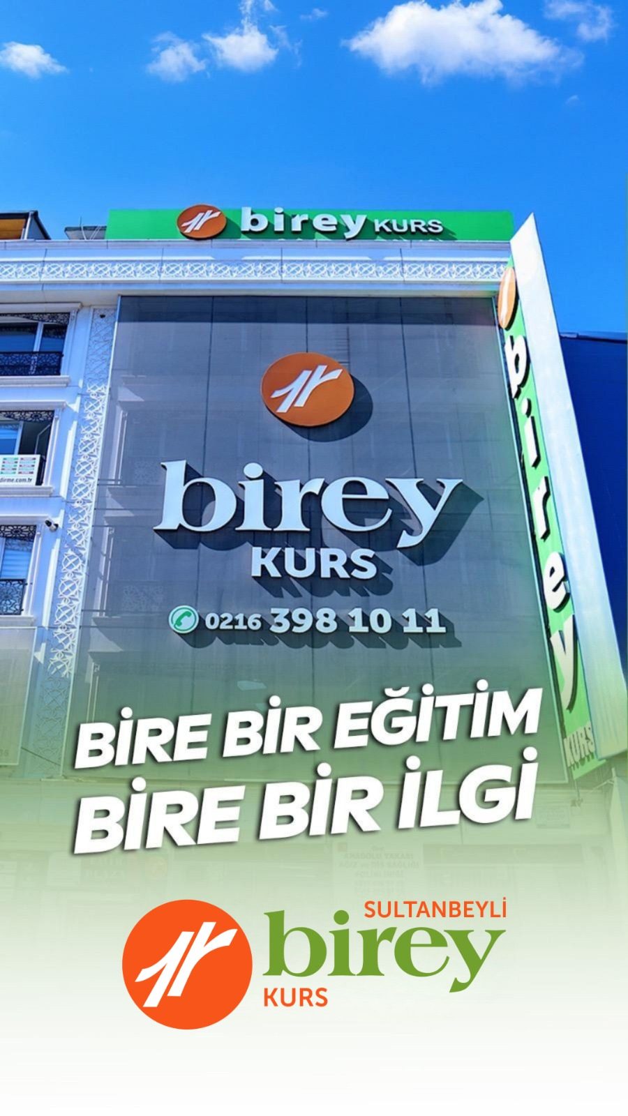 İstanbul Sultanbeyli Birey Özel Öğretim Kursu kampüsü